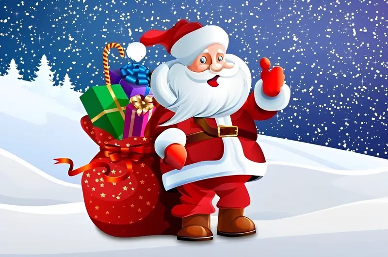 Santa Claus with Presents 2021