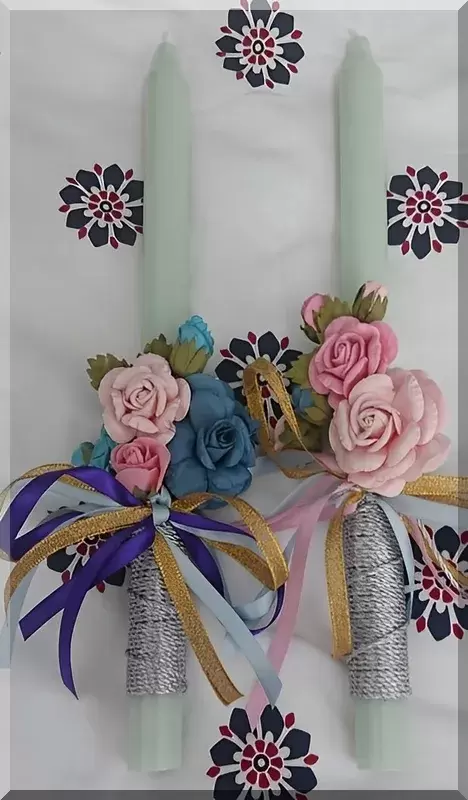 Hand made Easter Candles for my Children Apr. 2021