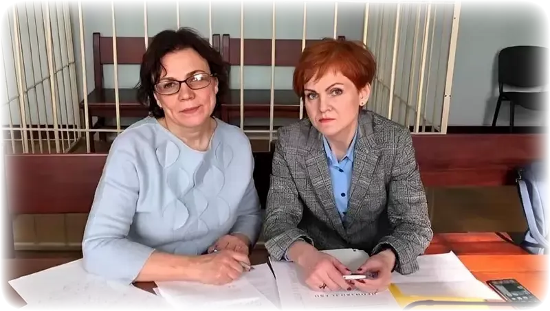 Elena Zhdanovich and Irina Bagnich
