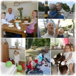 Photo Collage for Alexandras birthday 2020.04