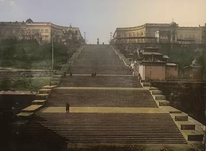 Daddy Returned, Potemkin Stairs in Odessa, Ancient Greek settlement, 