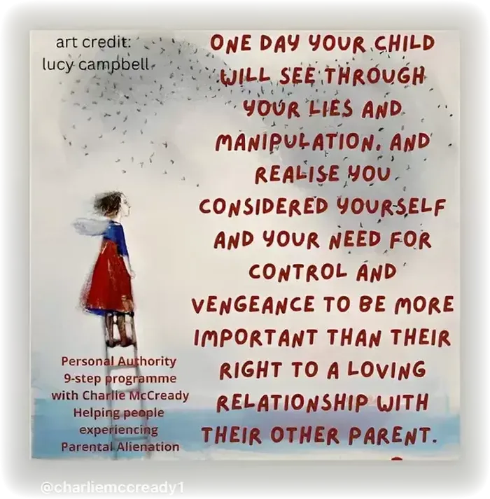 Was Allowed, Parental Alienation