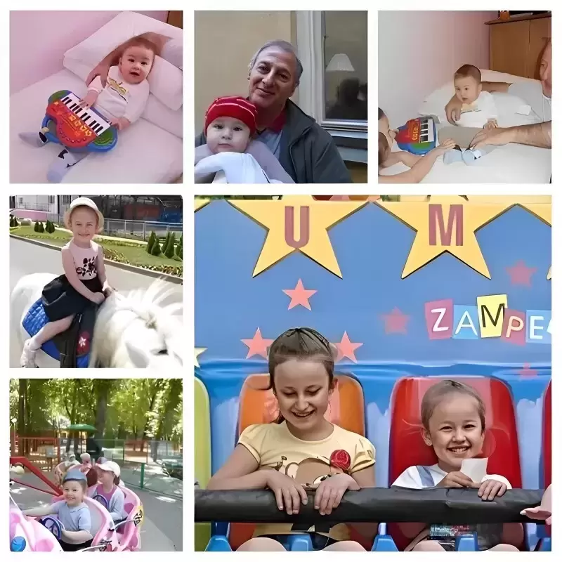 Alexandra Birthday Chronical Photo Collage