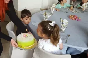 Celebration of Anthoulas fourth Birthday little earlier at the Royal Palace in Stockholm 2016.05
