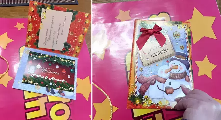 Christmas Gifts for Anthoula and Alexandra 2024.12.25