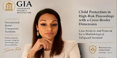 Sanaa Rezk, Independent Governance Researcher, AI Governance, Governability, Institutional Capacity, ΔT Principle, Governance Integrity Architecture (GIA), SPSF, Subverting the Hague Convention, The Hague Convention Betrayed,